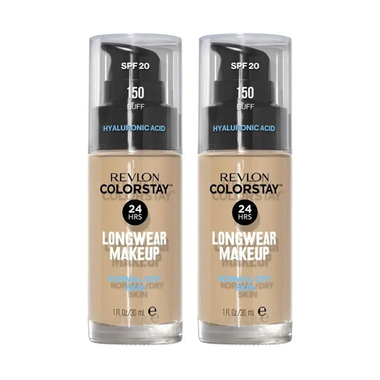 2 x Revlon ColorStay Makeup for Normal/Dry Skin 30mL - 150 Buff