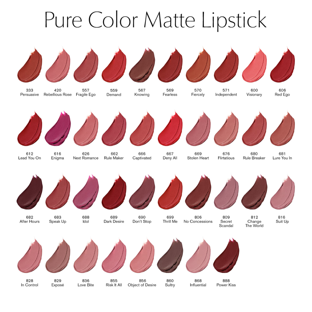 Estee Lauder Pure Color Matte Lipstick 3.5g - 690 Don't Stop