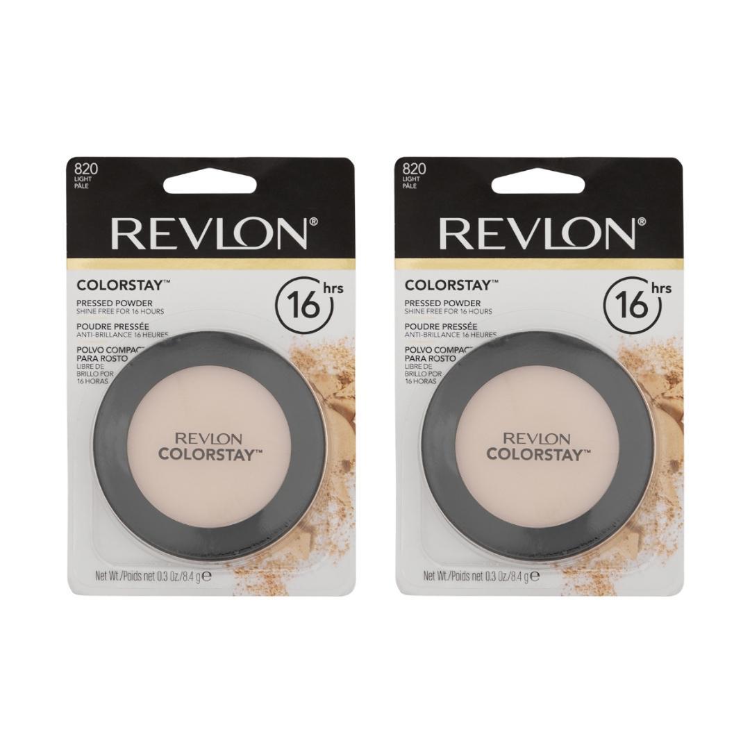 2 x Revlon ColorStay Pressed Powder 8.4g - 820 Light