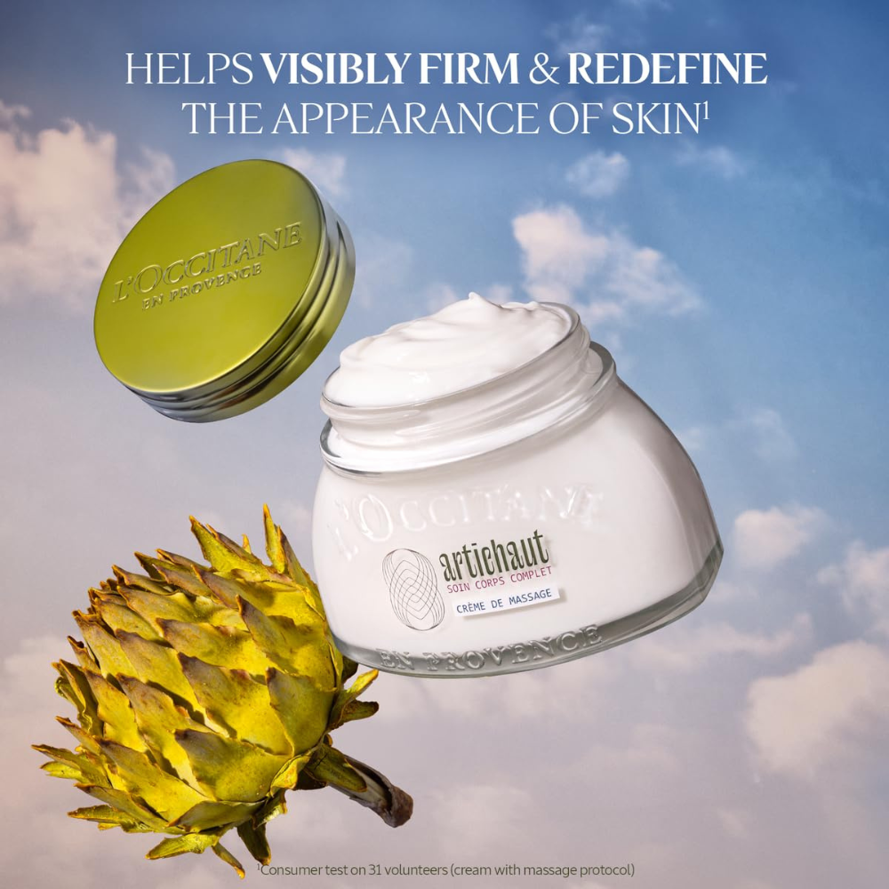 L'Occitane Artichaut Artichoke Body Massage Cream 200mL