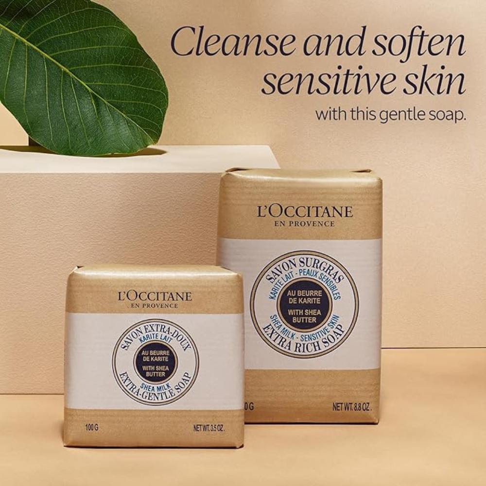 L'Occitane Shea Soap Quartet Travel Exclusive Set 4x100g
