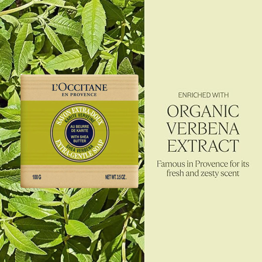 L'Occitane Shea Soap Quartet Travel Exclusive Set 4x100g