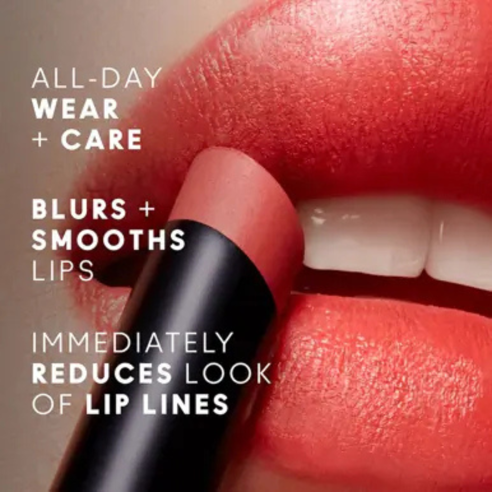 MAC Powder Kiss Velvet Blur Slim Stick Lipstick 2g - 884 Nutmeg Ganache