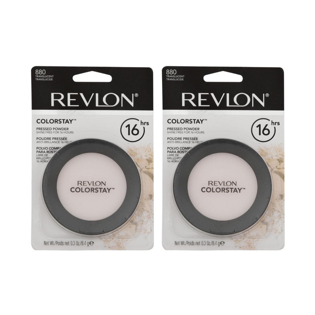 2 x Revlon ColorStay Pressed Powder 8.4g - 880 Translucent