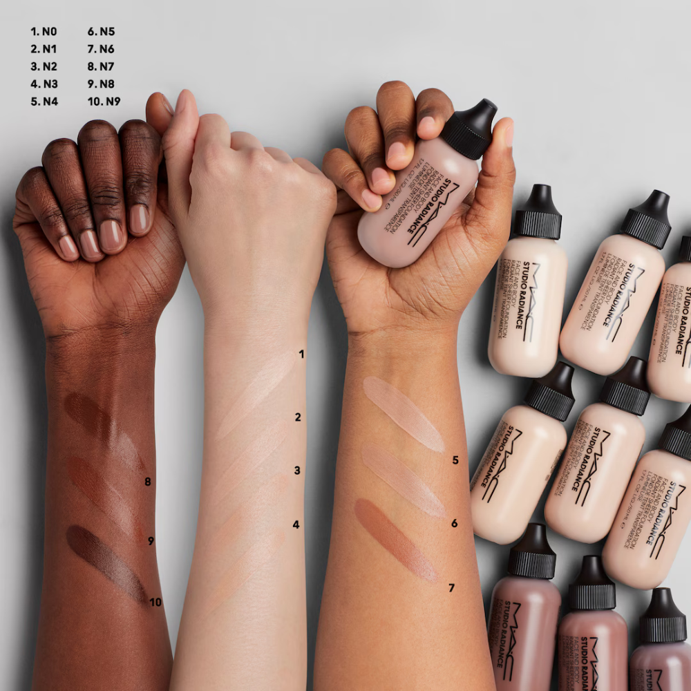 MAC Studio Radiance Face And Body Radiant Sheer Foundation 50mL - N0