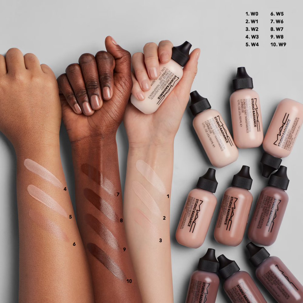 MAC Studio Radiance Face And Body Radiant Sheer Foundation 50mL - W1