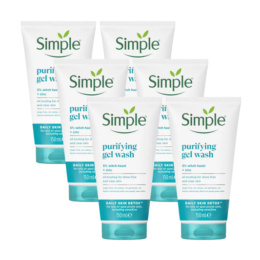 6 x Simple Purifying Gel Wash 150mL