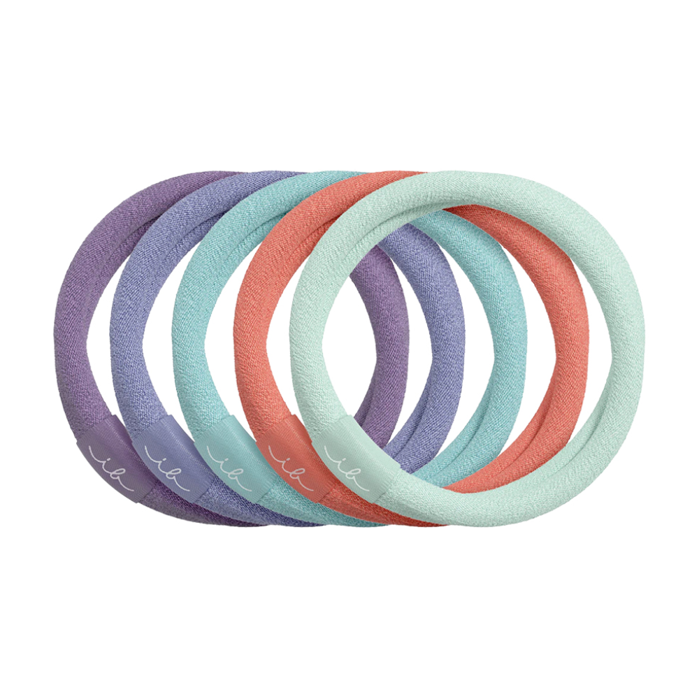 Invisibobble Active Workout Hair Ties 5 Pack - Pastel Dream
