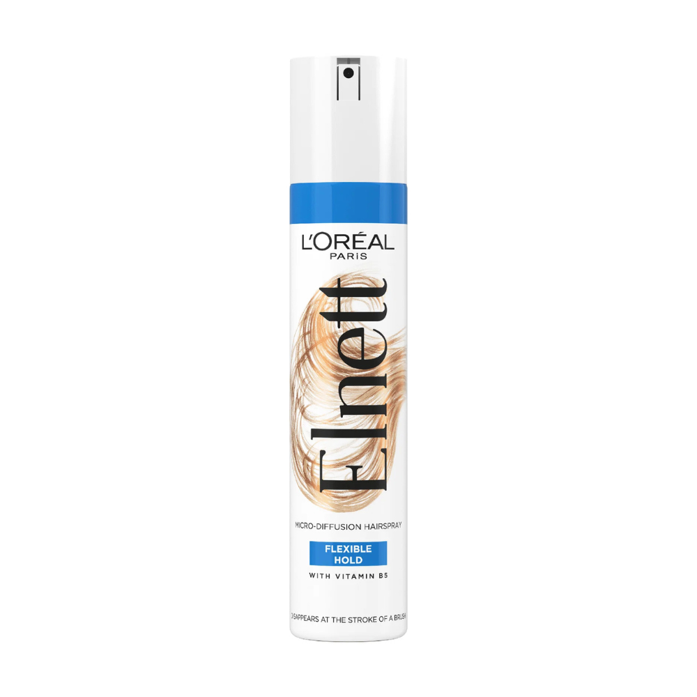 3 x L'Oreal Paris Elnett Flexible Hold Hairspray 400mL