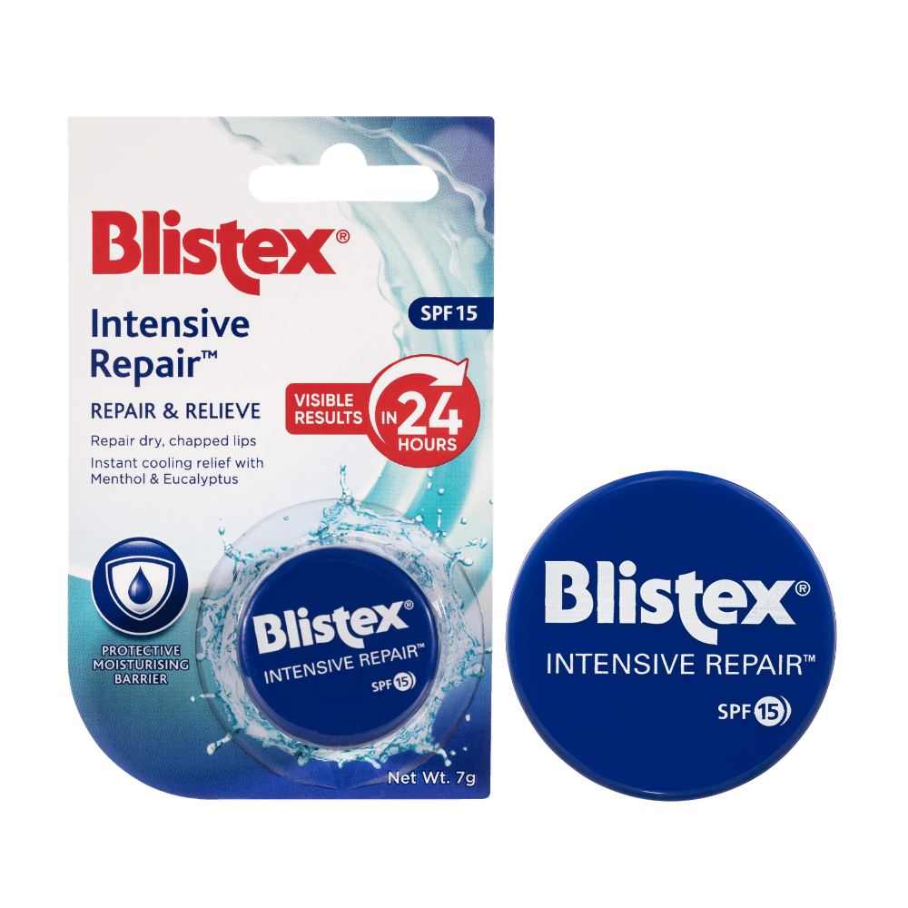 6 x Blistex Intensive Repair SPF15 Lip Balm 7g