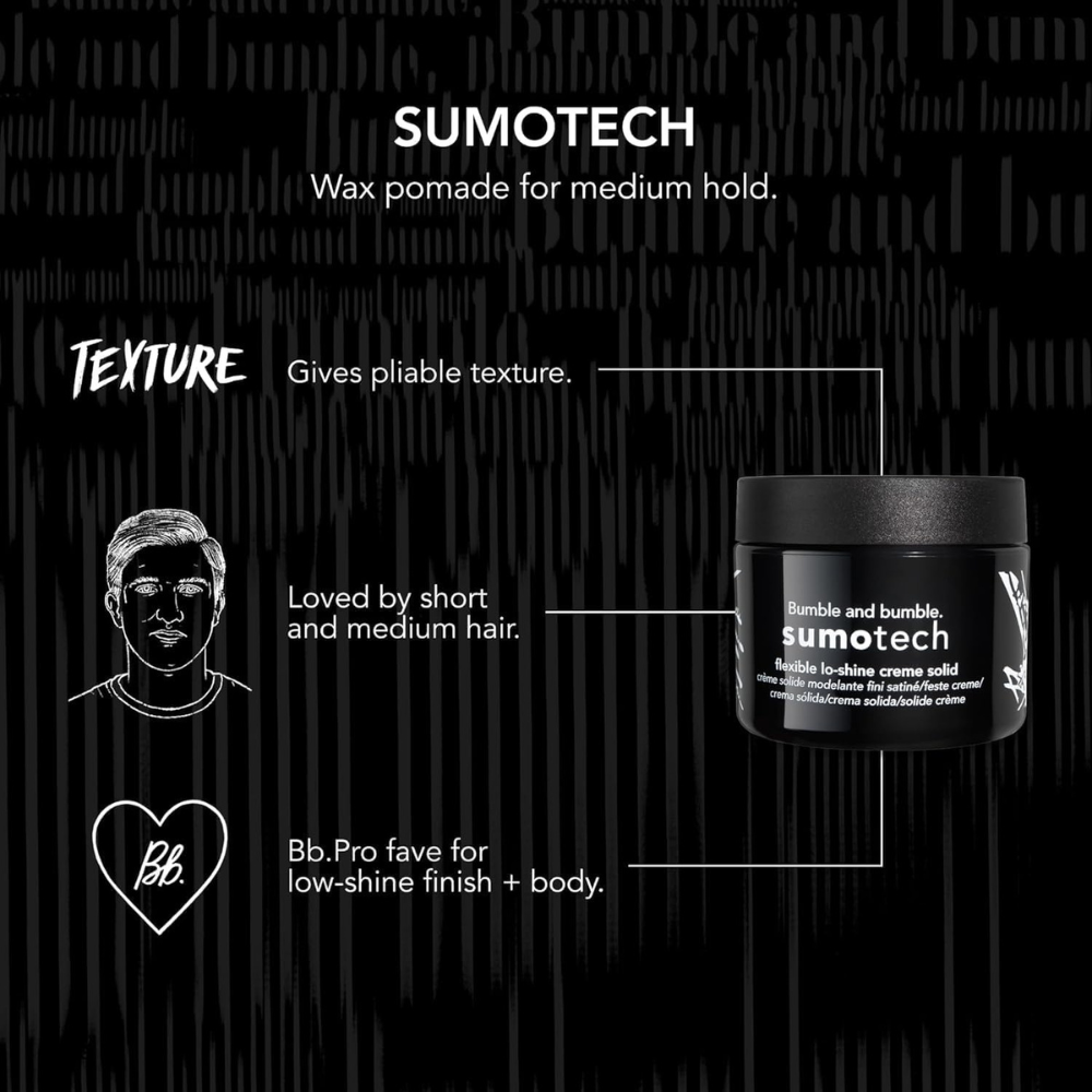 Bumble and bumble Sumotech Flexible Lo-Shine Solid Hair Styling Cream 50mL