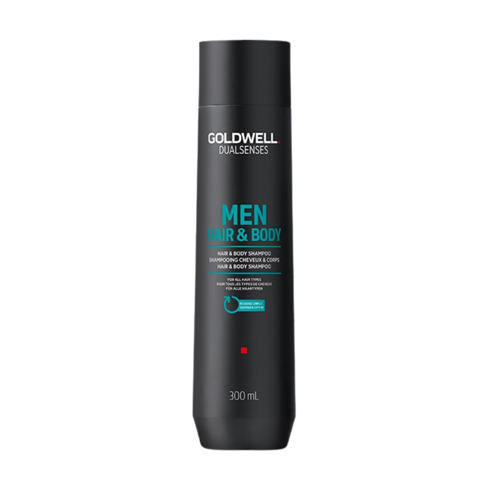 3 x Goldwell Dualsenses Men Hair & Body Shampoo Travel Size 100mL