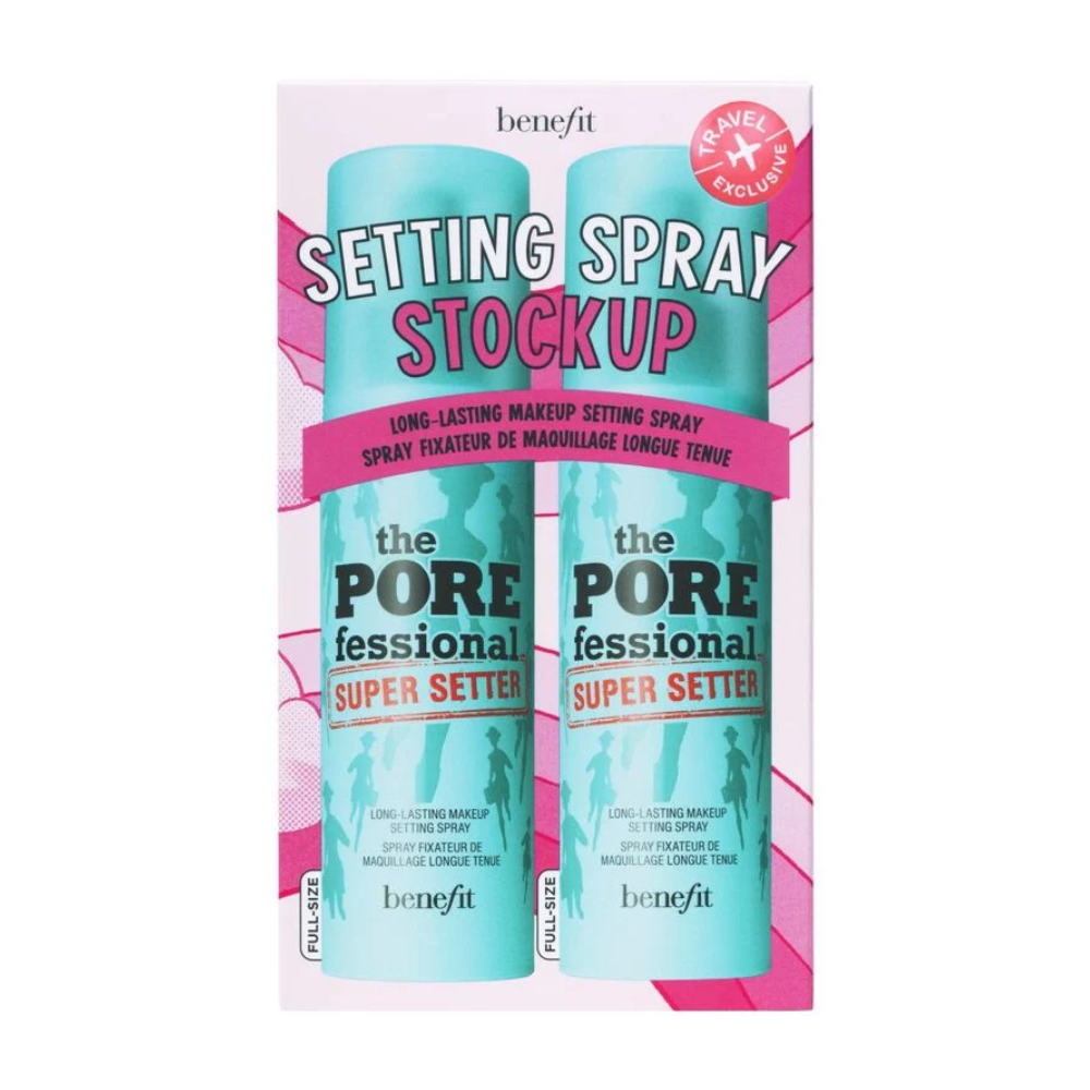 Benefit The POREfessional Super Setter Setting Spray Stockup Duo 2x120mL