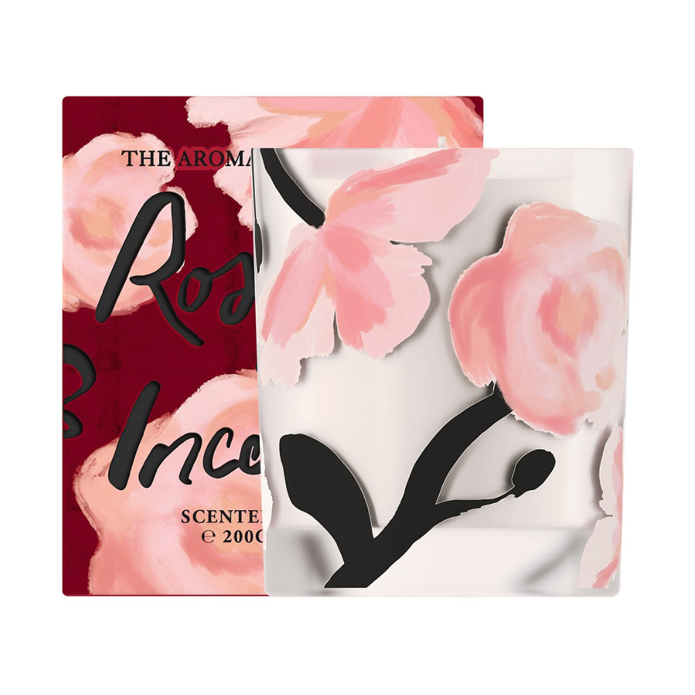 The Aromatherapy Co. Limited Edition Candle 200g - Rosebud & Incense