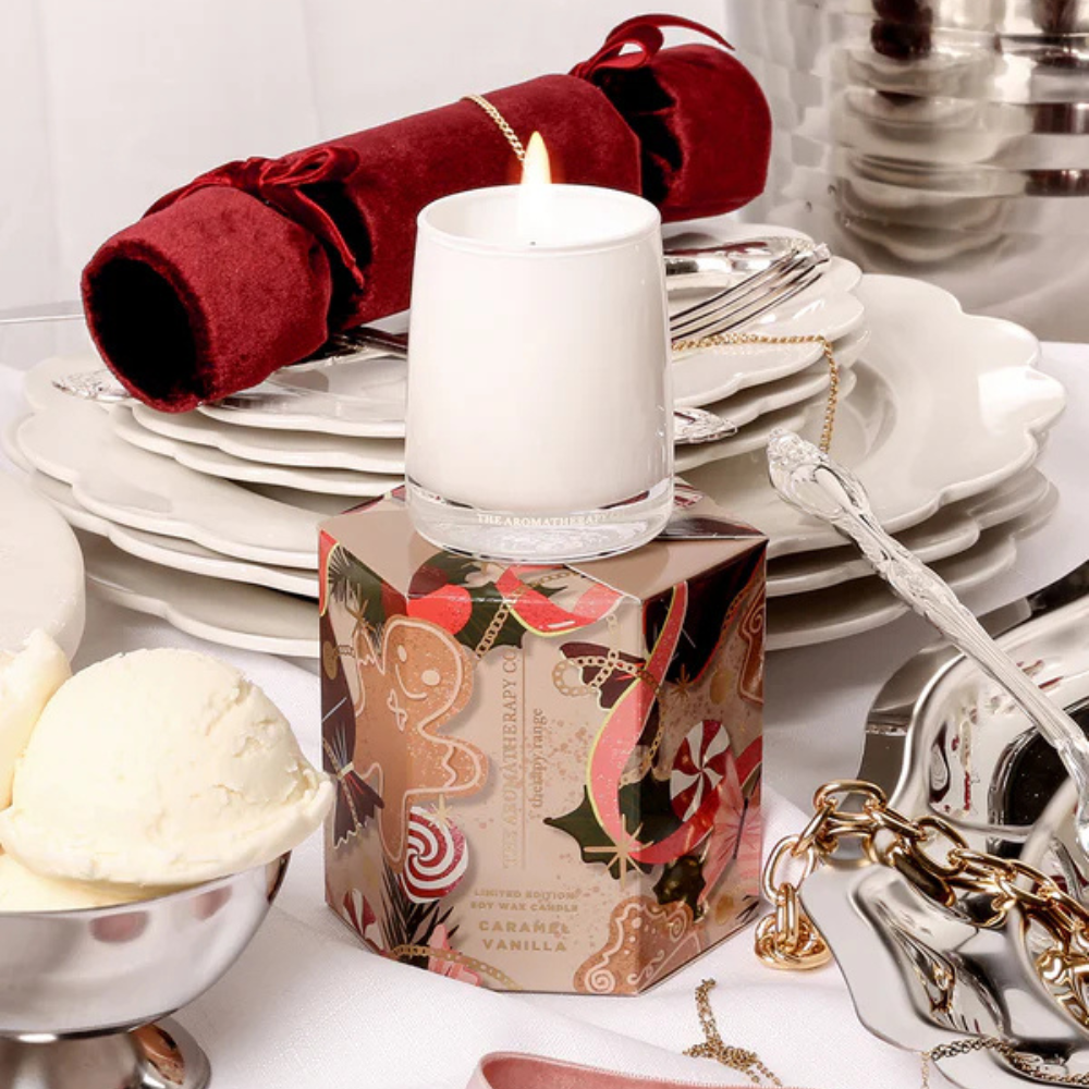 The Aromatherapy Co. Therapy Candle 80g - Caramel Vanilla