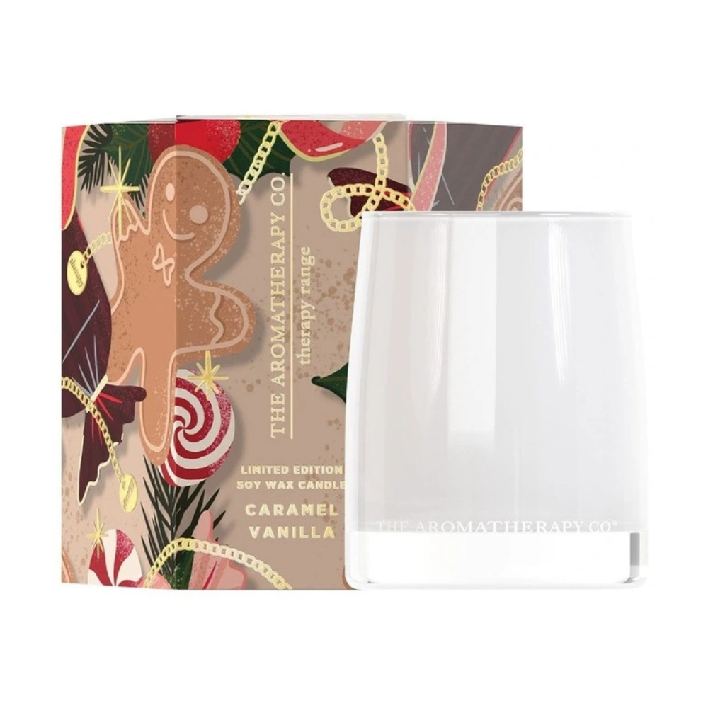 The Aromatherapy Co. Therapy Candle 80g - Caramel Vanilla
