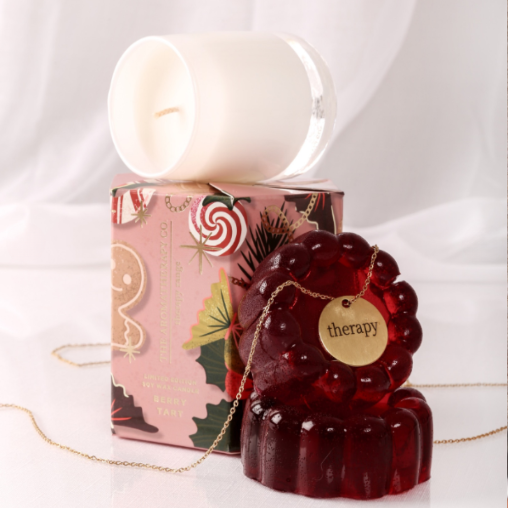 The Aromatherapy Co. Therapy Candle 80g - Berry Tart