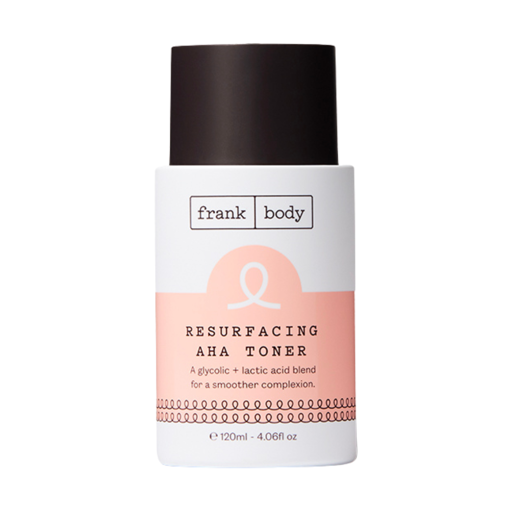 3 x Frank Body Resurfacing AHA Face Toner 120mL