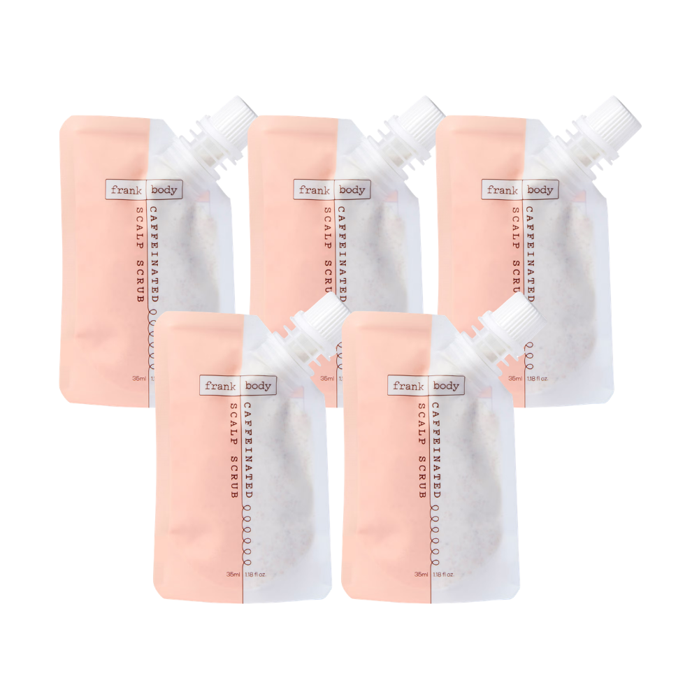 5 x Frank Body Caffeinated Scalp Scrub 35mL