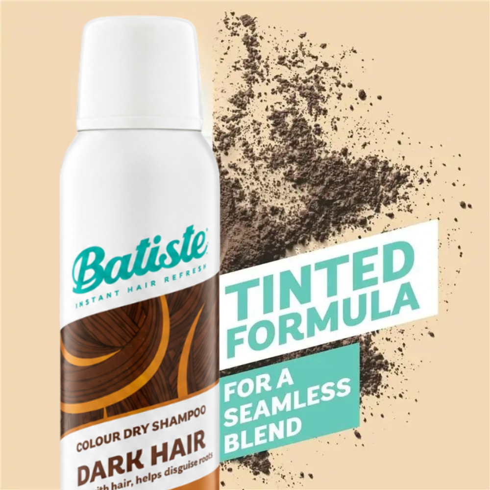 6 x Batiste Colour Dry Shampoo Dark Hair 200mL