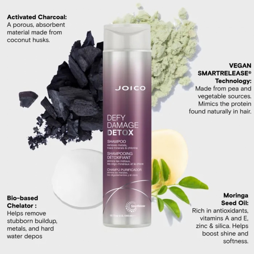 Joico Defy Damage Detox Shampoo 1 Litre