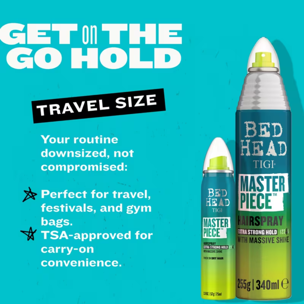 6 x TIGI Bed Head Masterpiece Hairspray 75mL