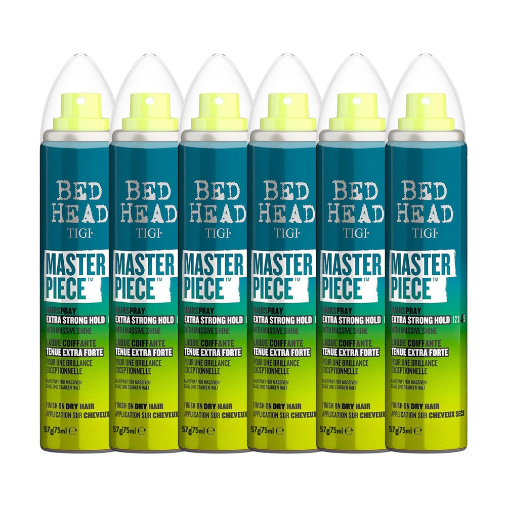 6 x TIGI Bed Head Masterpiece Hairspray 75mL