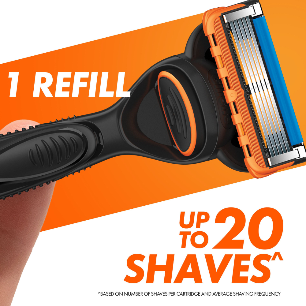 Gillette Fusion5 12 Refill Cartridges Razor Blades Value Pack