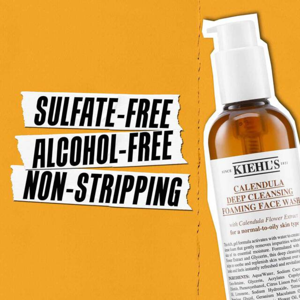 Kiehl's Calendula Deep Cleansing Foaming Face Wash 230mL