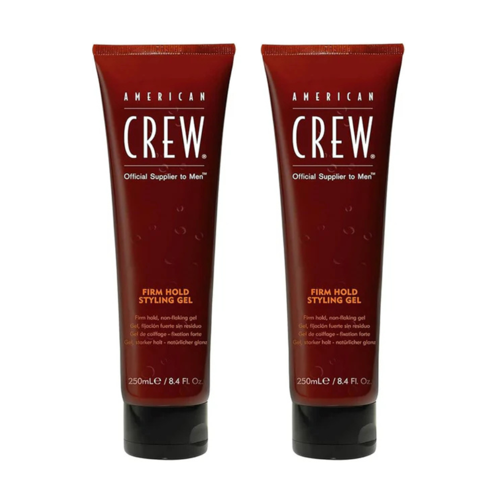 2 x American Crew Firm Hold Styling Gel 250mL