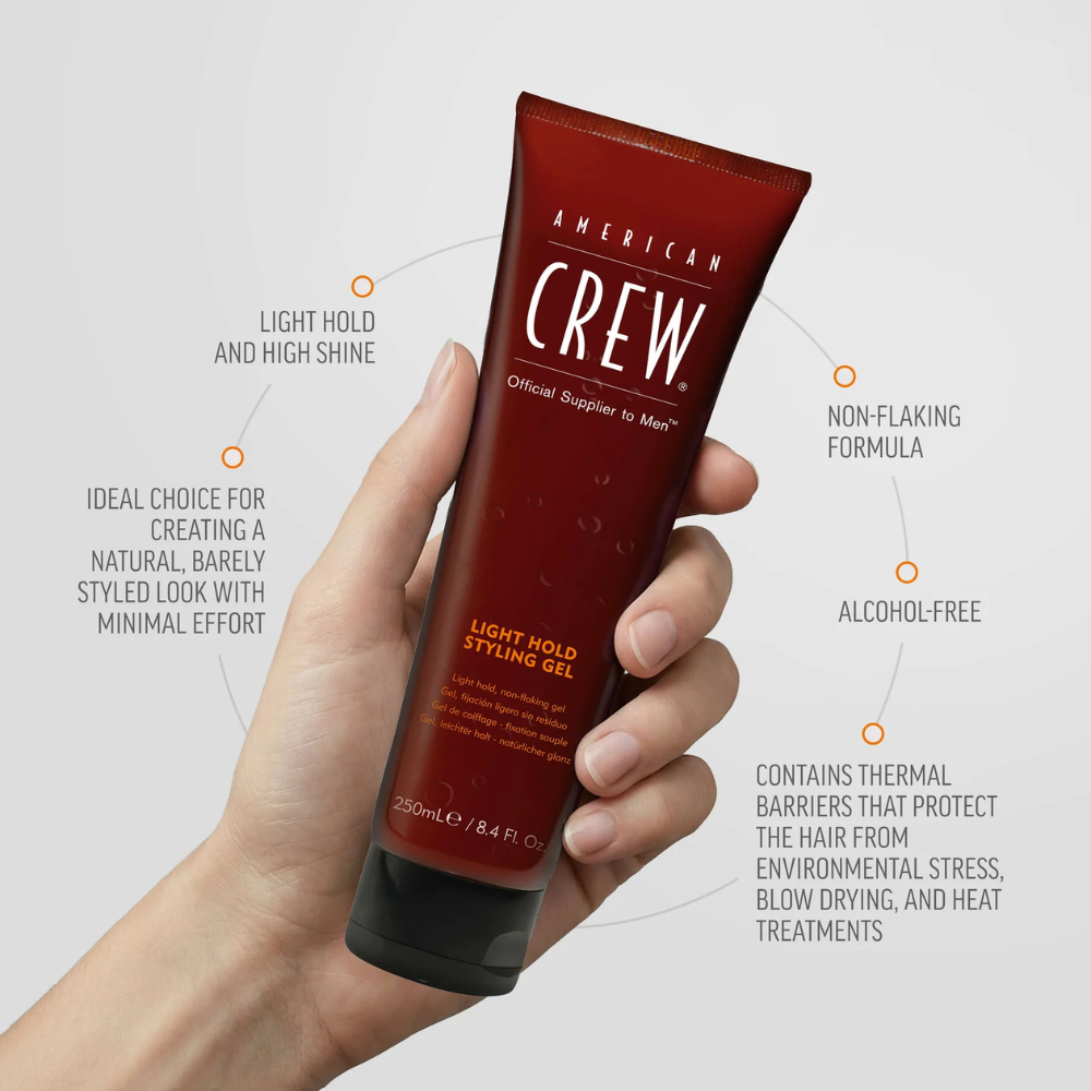 American Crew Light Hold Styling Gel 250mL