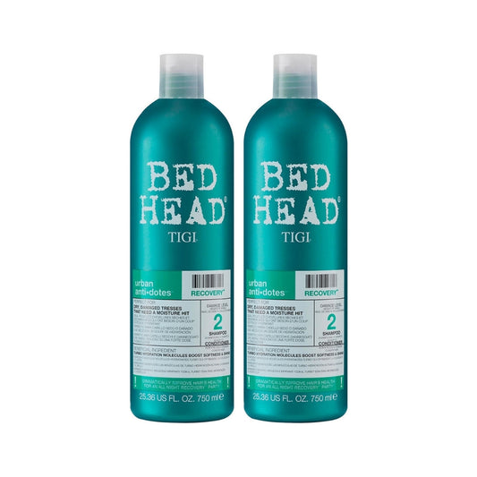 TIGI Bed Head Urban Antidotes Level 2 Recovery Shampoo & Conditioner 750mL Duo