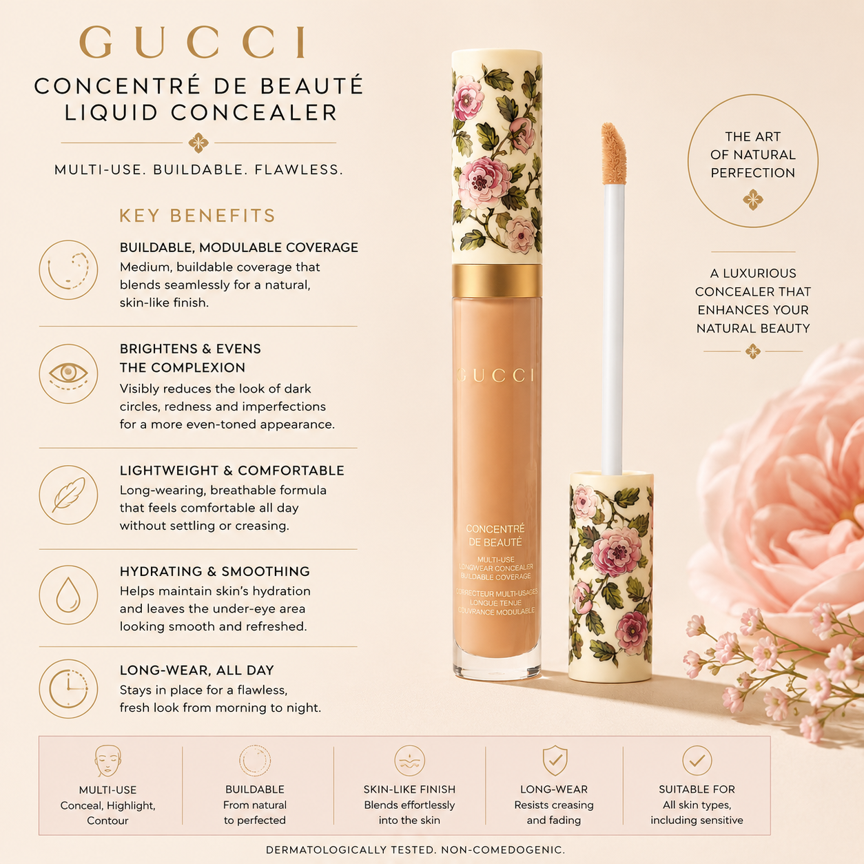 Gucci Concentre De Beaute Liquid Concealer 8mL - 48W