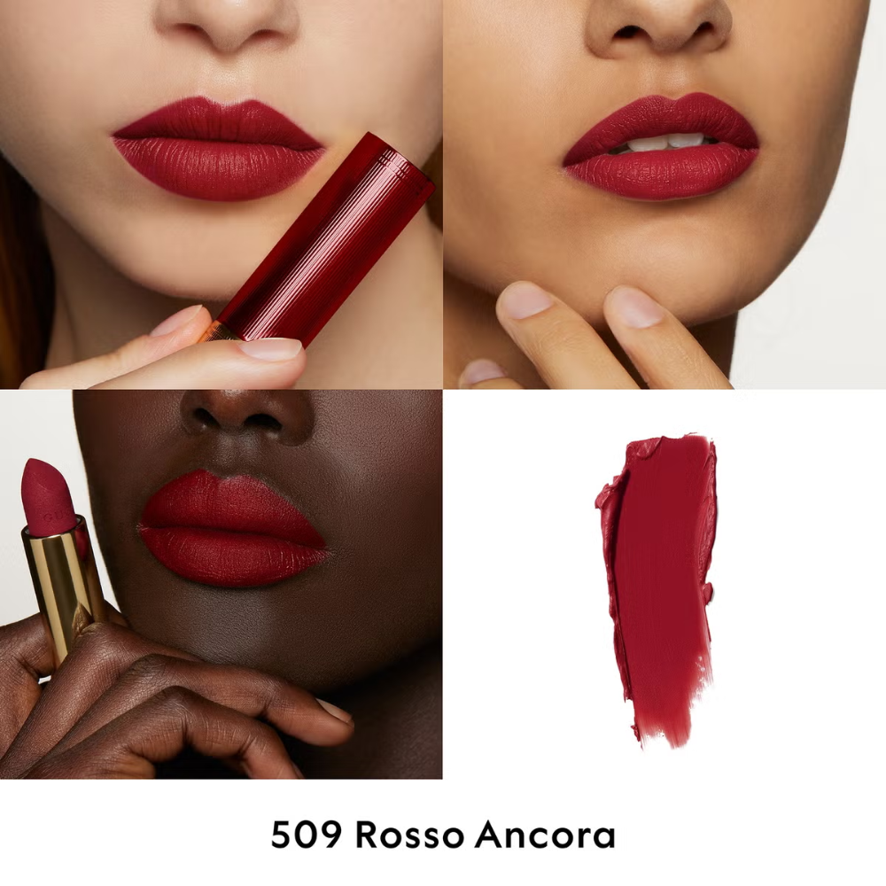Gucci Rouge a Levres Mat Limited Edition Lipstick 3.5g - 509 Rosso Ancora