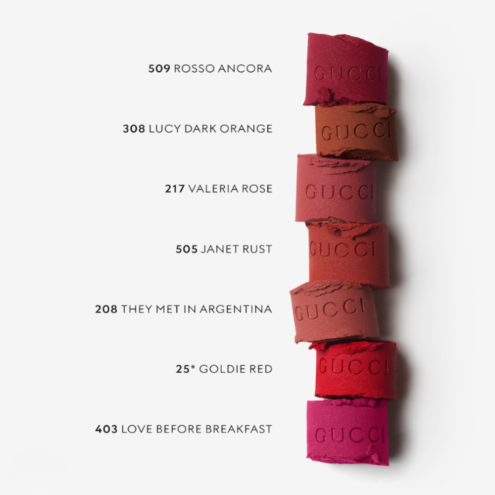 Gucci Rouge a Levres Mat Lipstick 3.5g - 308 Lucy Dark Orange