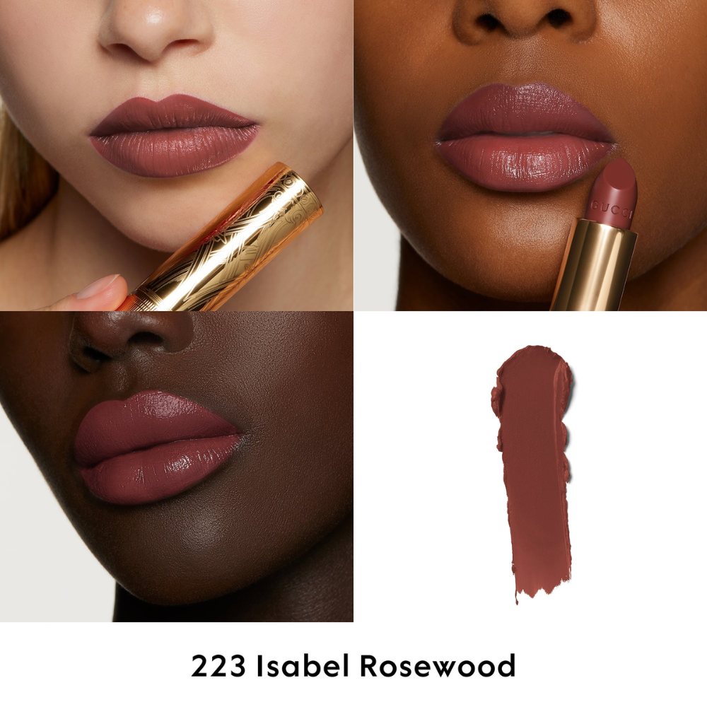 Gucci Rouge a Levres Satin Lipstick 3.5g - 223 Isabel Rosewood