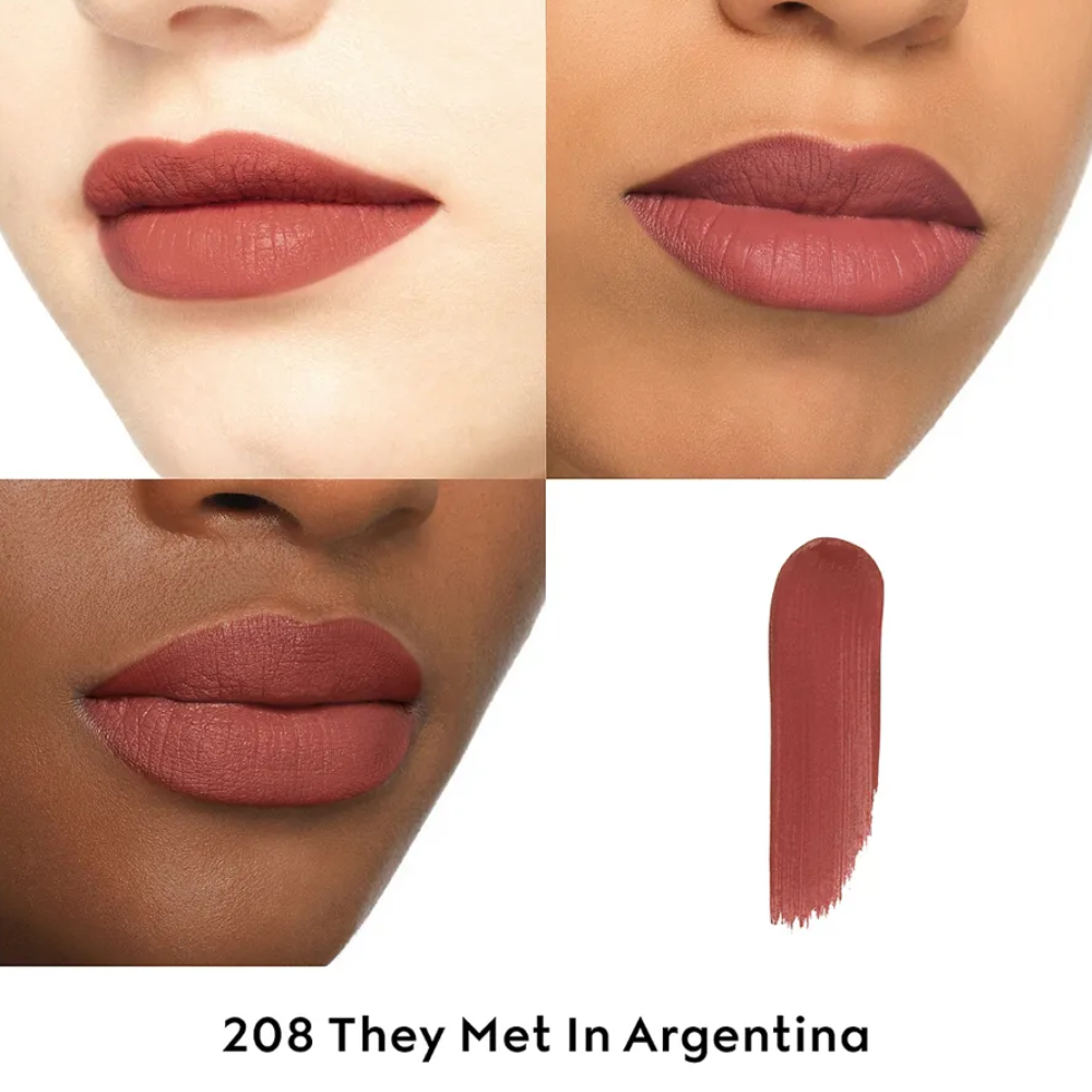 Gucci Rouge a Levres Liquide Mat Lipstick 6.5mL - 208 They Met In Argentina