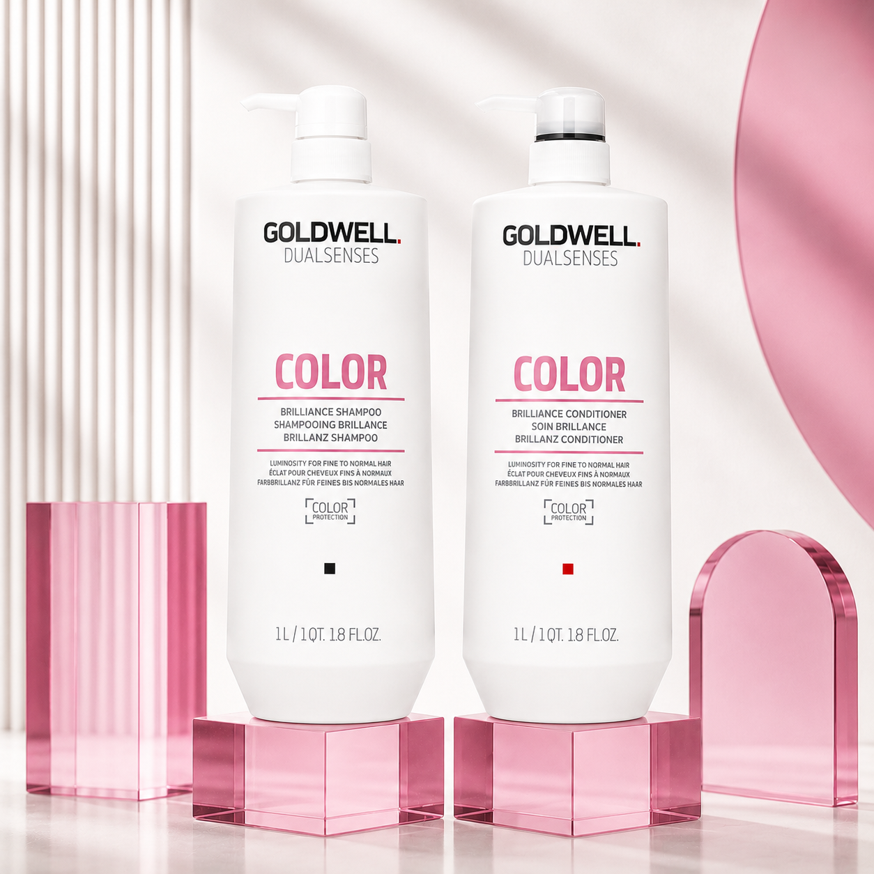 Goldwell Dualsenses Color Brilliance Shampoo & Conditioner 1 Litre Duo