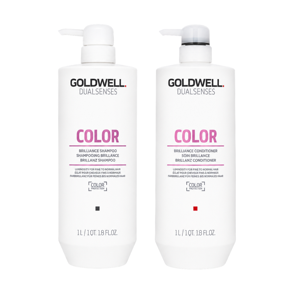 Goldwell Dualsenses Color Brilliance Shampoo & Conditioner 1 Litre Duo