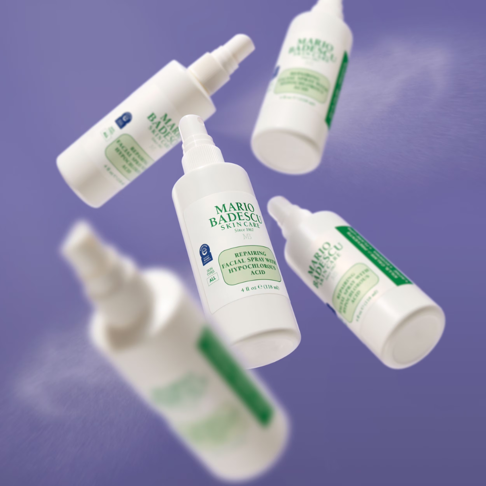 2 x Mario Badescu Repairing Facial Spray with Hypochlorous Acid 118mL