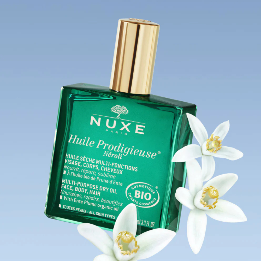 Nuxe Huile Prodigieuse Neroli Dry Oil & Hair Prodigieux Shampoo Duo Set