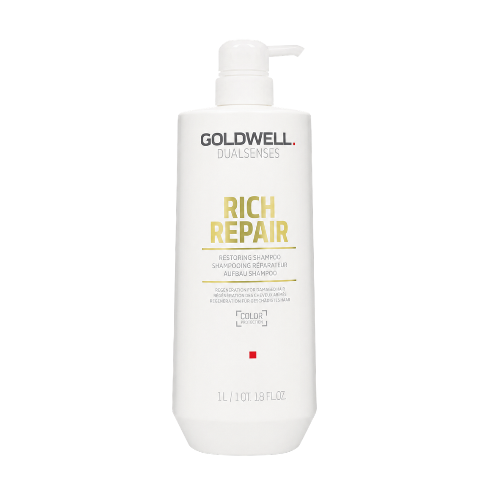 Goldwell Dualsenses Rich Repair Restoring Shampoo & Conditioner 1 Litre Duo