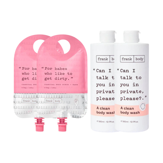 Frank Body Scrub & Suds 4 Piece Set