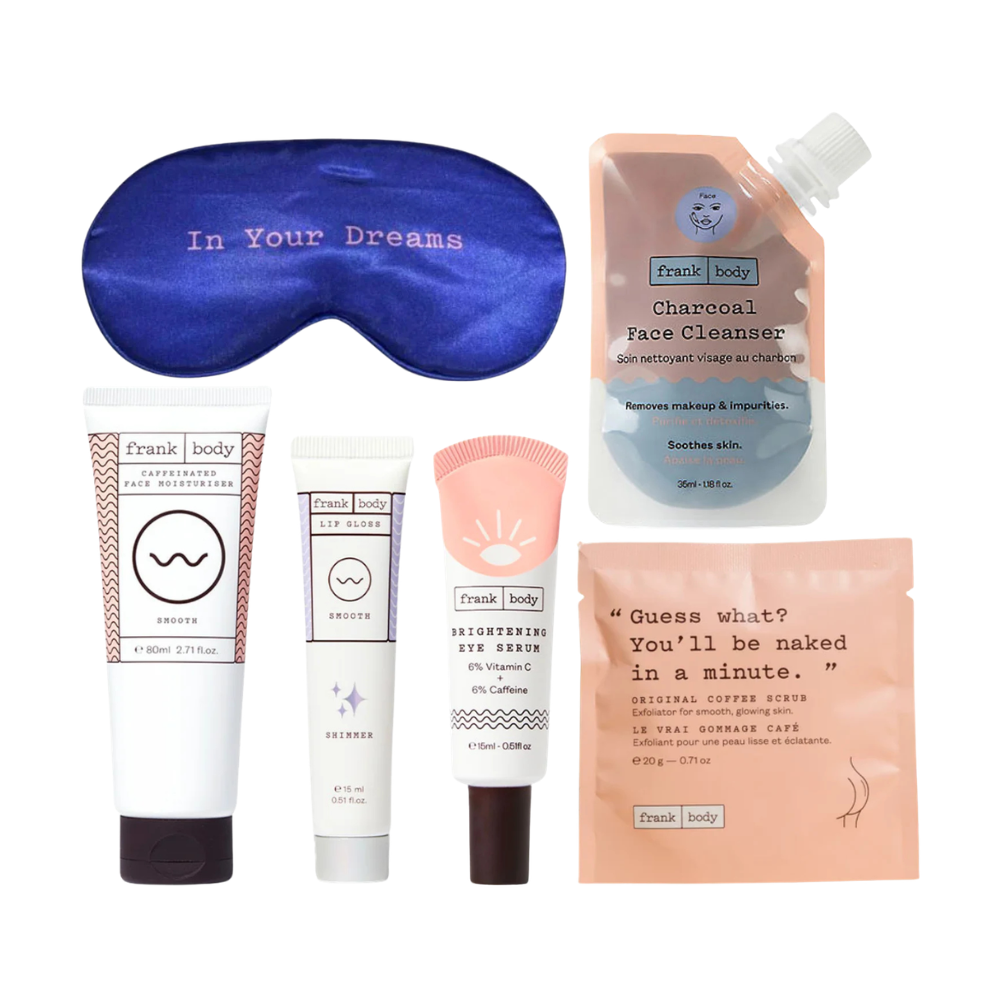Frank Body Jet Set Travel Essentials 6 Piece Set