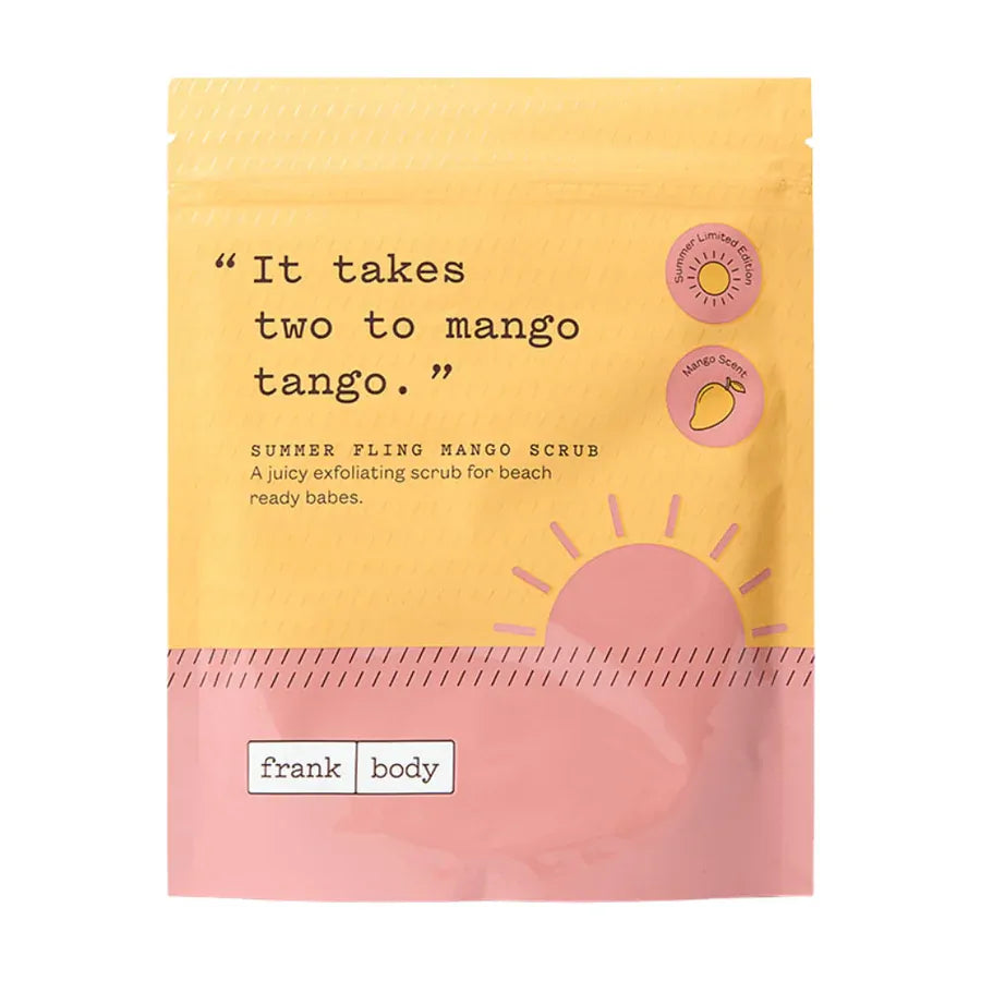 Frank Body Green Tea Mango Smoothie 3 Piece Set