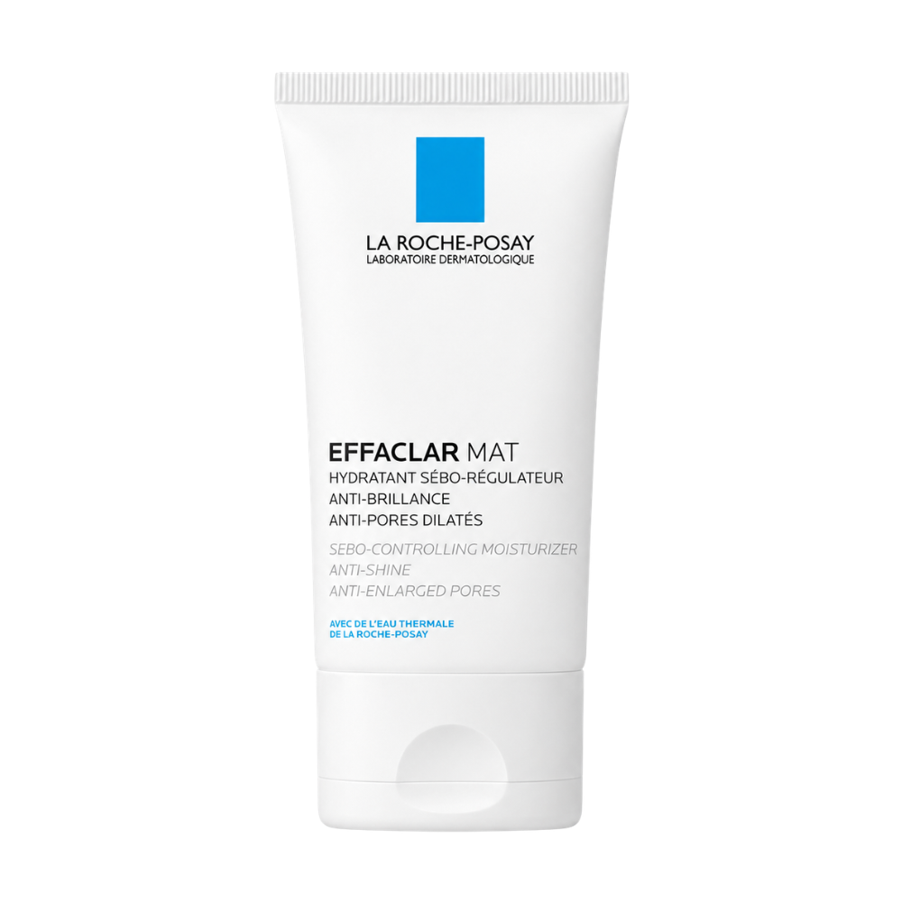 2 x La Roche Posay Effaclar Mat Daily Moisturiser for Oily Skin 40mL