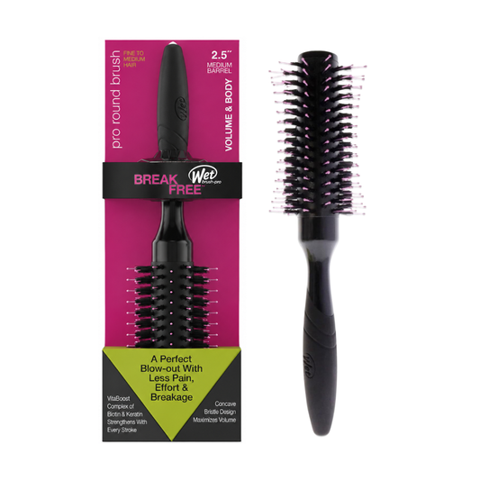 Wet Brush Pro Break Free Volumizing Round Brush - Fine-Medium Hair 2.5 Inch