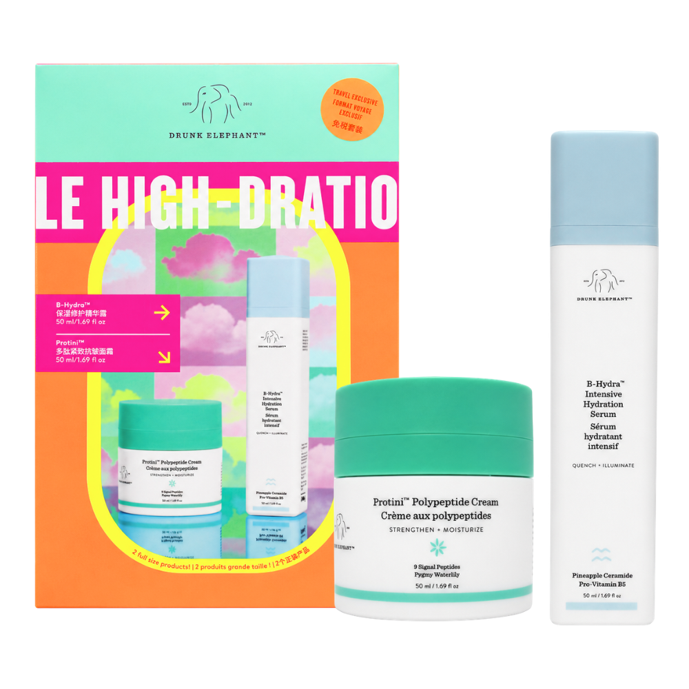 Drunk Elephant The Mile High-Dration Club Kit Gift Set
