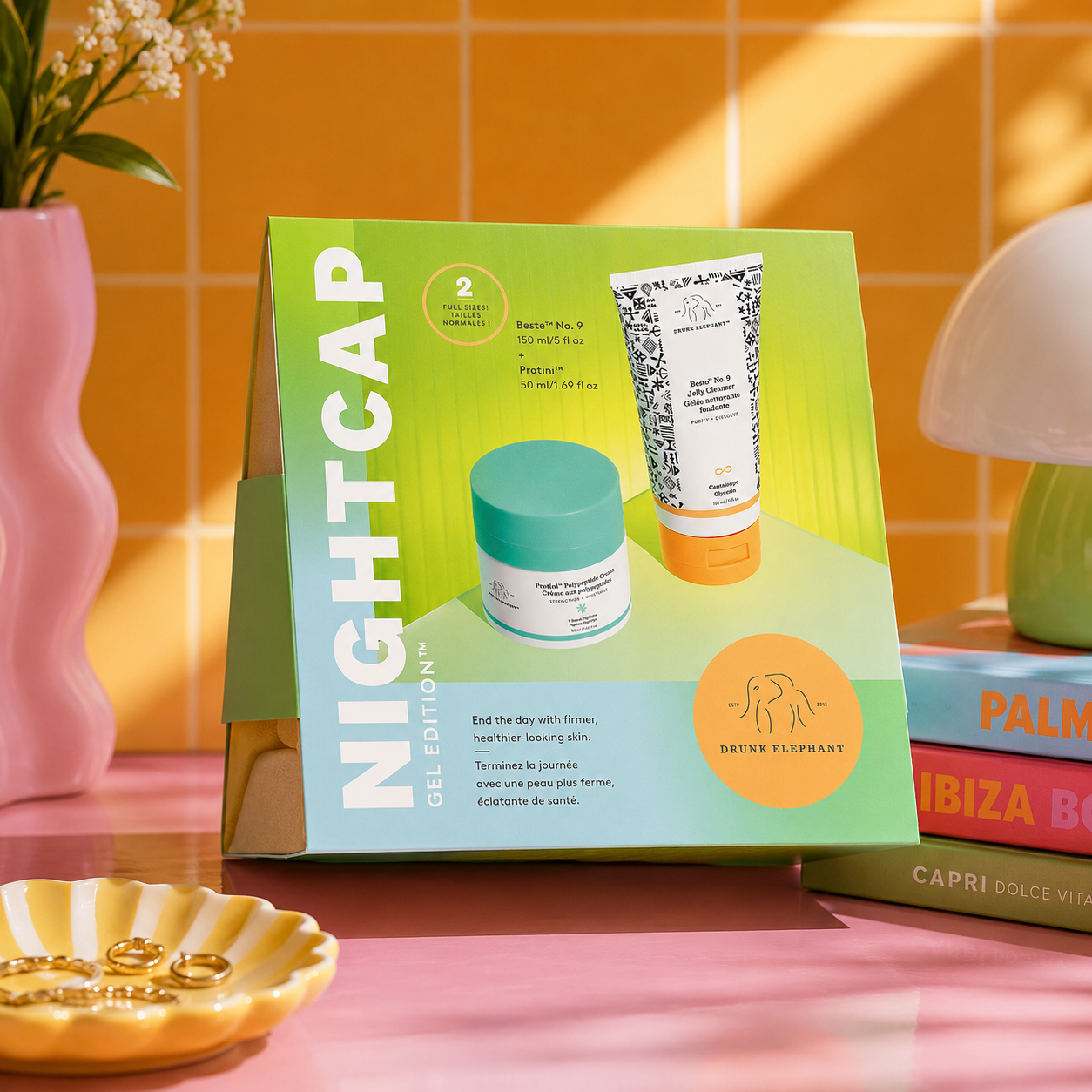 Drunk Elephant Night Cap Gel Edition Duo Gift Set