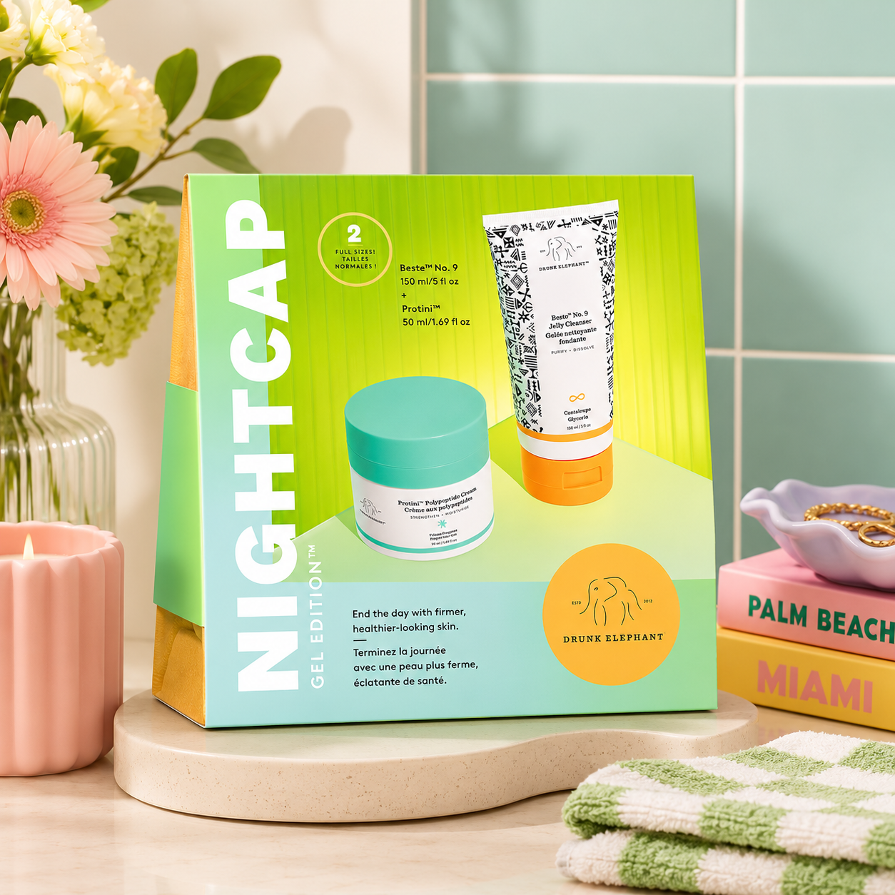 Drunk Elephant Night Cap Gel Edition Duo Gift Set